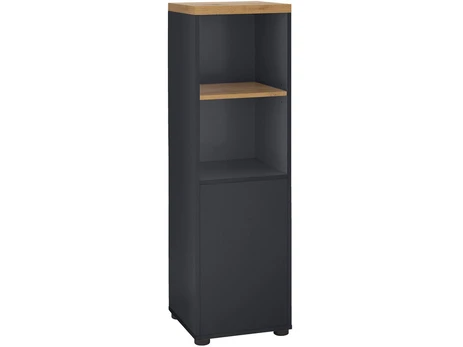 Vonios spintelė Notio Living, juoda