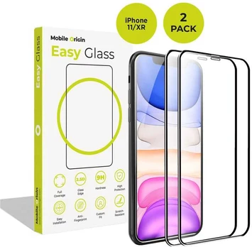 Mobile Origin EasyGlass iPhone 11/XR, 2 pack