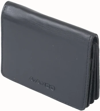 Kortelių dėklas AVANCO 491-70-01 RFID - Juodas