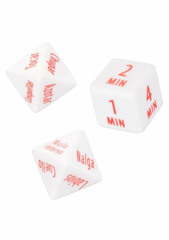 Tempt & Tease Dados Spanish - Intimate Game Dice Set