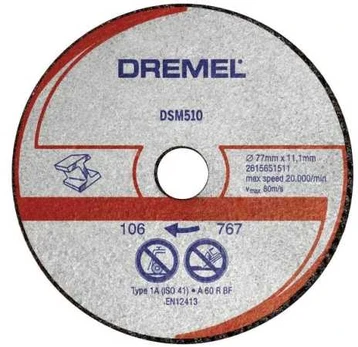 Bosch 77 mm metalo ir plastiko pjovimo diskas