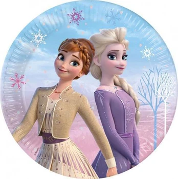 GoDan Popierinės lėkštutės Frozen 2 tema, 23 cm