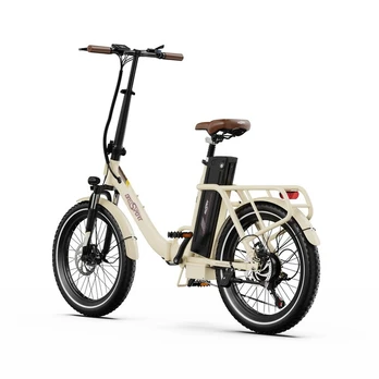 Elektrinis dviratis ONESPORT OT16 20'', baltas