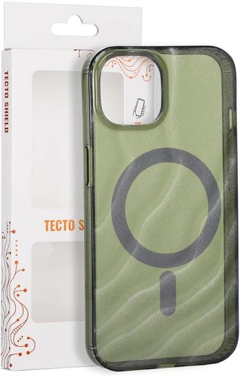 Dėklas Telforceone Tecto Shield Desert Mag case for iPhone 13 / 14 6,1' dark olive
