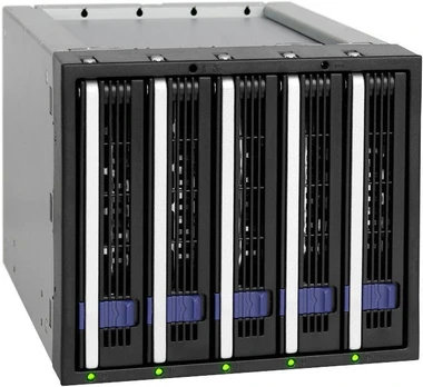 Icy Box Icy Dock MB155SP-B drive bay panel Juodas