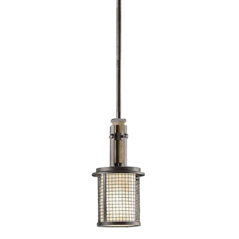 Elstead Lighting pakabinamas šviestuvas Ahrendale 1 Light Mini, rudas