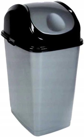 SLIM pakreiptas konteineris 10 l - uosis 240x195x365 mm