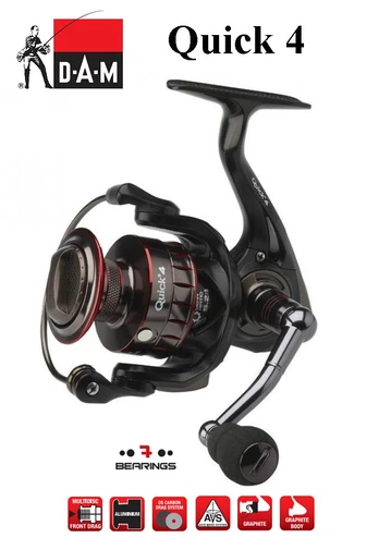 Spininginė ritė DAM QUICK 4 4000FD .