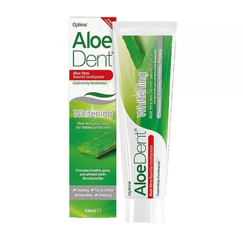 ALOE DENT dantų pasta WHITENING WITH SILICA, 100 ml