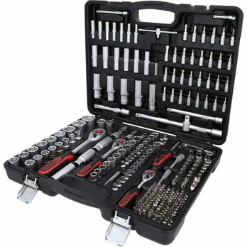 1/4+3/8+1/2'' galinių raktų komplektas 255pcs, KS Tools