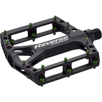 Reverse Components Black One pedalai | Light Green