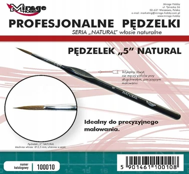 Mirage Hobby 100010 Natural teptukas, 5 dydis ( šeriai)