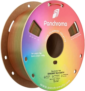 Polymaker Panchroma PLA gradient Silk plastikas - Earth