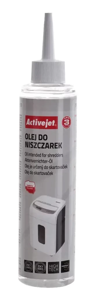 Smulkintuvų alyva Activejet ASO-250, 250 ml