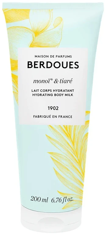 Parfums Berdoues, Monoi & Tiare, Hydrating, Body Milk, 200 ml