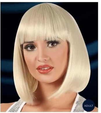 Hisabjoker Ab Blond page paryk