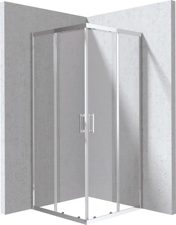 Square shower cabin 80x80 cm
