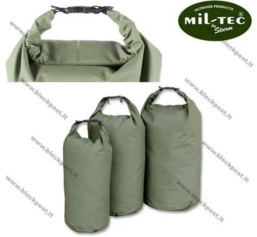 Mil-tec neperšlampantis maišas olive 10l