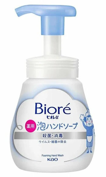 Skystas rankų muilas Biore, 240 ml