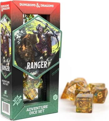 Sirius Dice Dungeons & Dragons Adventure Dice - Ranger Multi-Colored