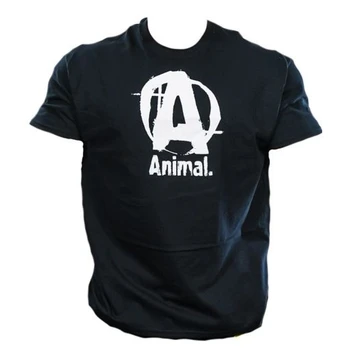 Universal Animal Basic Iconic Marškinėliai juodi - XXL Dydis