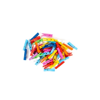 Mediniai spalvoti segtukai