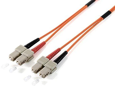 Equip Įrengti Fiber Optic Patchcord SC - SC, Duplex OS2, 1m (253331)