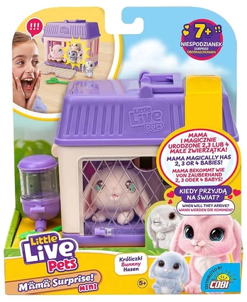 Figurine Little Live Pets - Mama Surprise Mini Bunny
