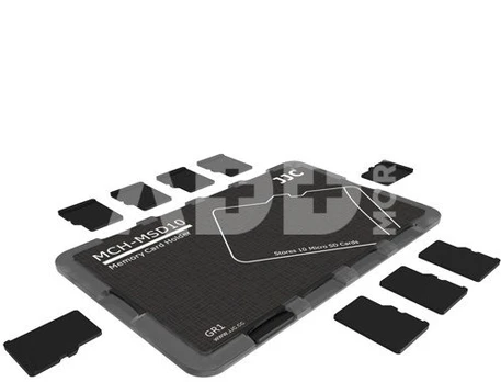 JJC MCH MSD10GR Memory Card Holder