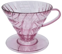 Hario - Plastic Dripper V60-02 Sakura Rožinė