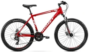 Dviratis Romet Rambler R6.2 2024 red-white-grey-19" / L