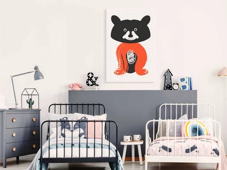 Artgeist Paveikslas - Nice Mr. Raccoon (1 Part) Vertical