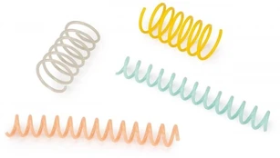 Žaislas katei Beeztees Spiral Spring 430010, įvairių spalvų kaina
