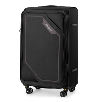 Medium soft luggage M 23 Solier STL2240 black-brown