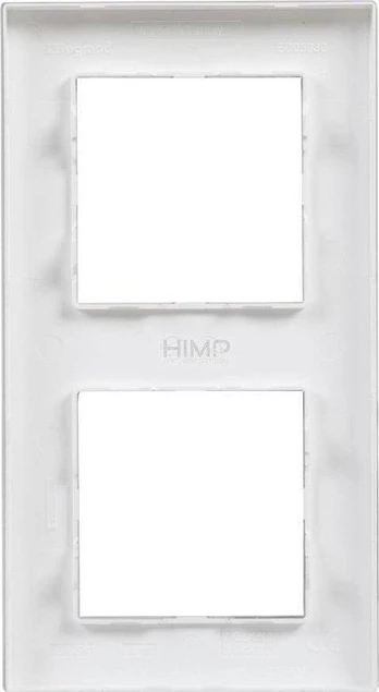 Legrand Dvigubas rėmas Legrand Niloe Step 863892 šlifuotas aliuminis