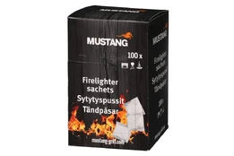 Ugnies įdegtukai, balti MUSTANG 100 vnt kaina