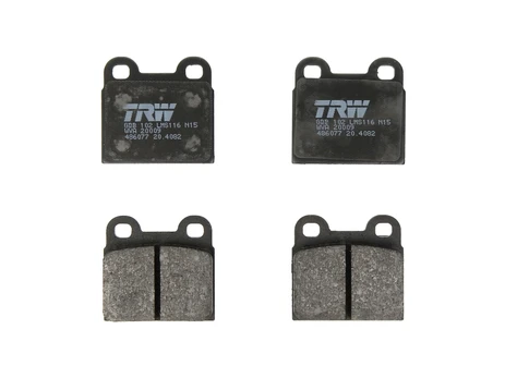 TRW GDB102 Brake pad set