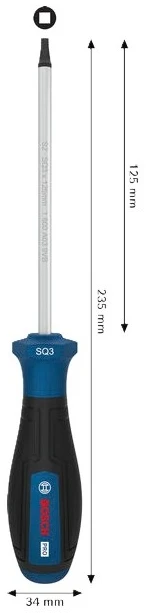 LPR Bosch PRO Atsuktuvas SQ3 x 125 mm