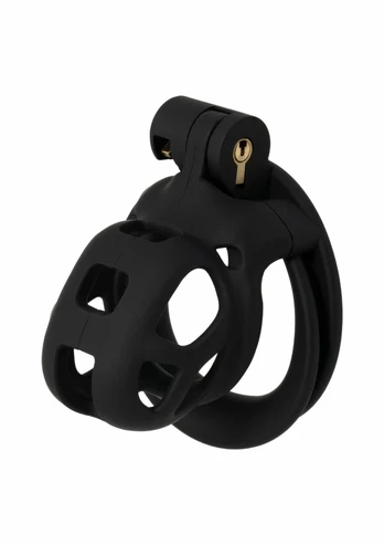 EXTREME by HIDDEN DESIRE X-Short Cage ABS Secure Lock System Black