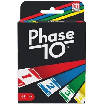 Mattel PHASE 10 - sutampančių kortų žaidimas