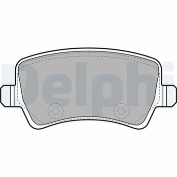 DELPHI LP2008 Brake pad set
