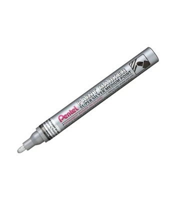 PENTEL Paint Marker žymeklis, 4,6 mm, sidabrinis