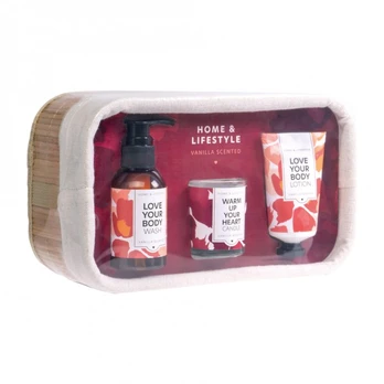 HOME & LIFESTYLE VANILLA SCENTED dovanų rinkinys