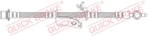 Stabdžių žarnelė QUICK BRAKE 50.730