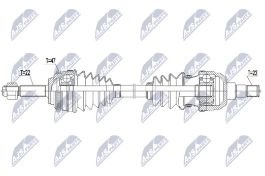 Pusašis NTY NPW-DW-045