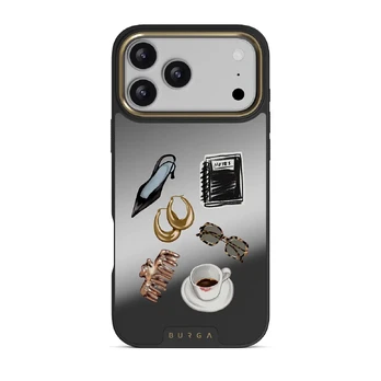 Boss Babe - iPhone 17 Pro Max Case, Elite Mirror (MagSafe) / Gold