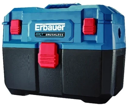 Erbauer 18 V šlapio / sauso valymo dulkių siurblys be akumuliatoriaus