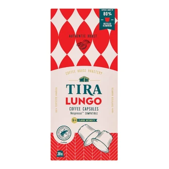 Kavos kapsulės NP TIRA LUNGO, 20 vnt.