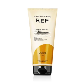 REF Colour Boost Masque (Vanilla Skirtas šviesiems plaukams 8.31) 200 ml