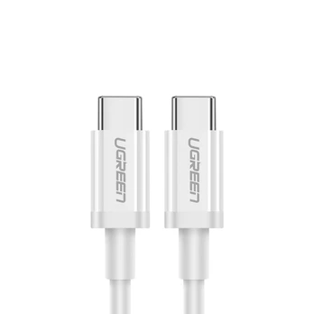 UGREEN USB-C to USB-C + USB-A Cable QC 3.0 PD 3A 1m (White)